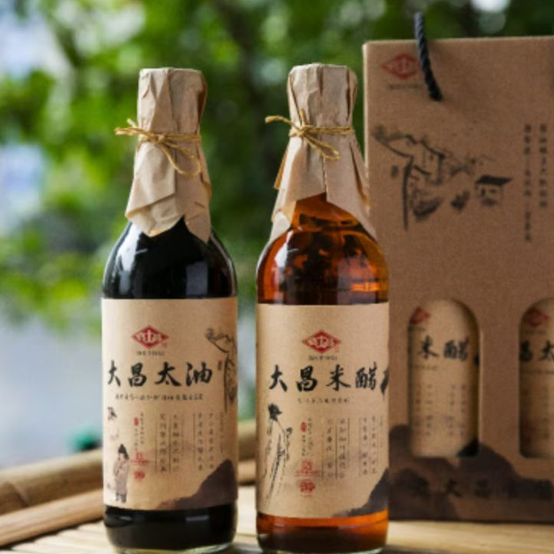 老大昌古法酿造太油/米醋/母子酱油  酱香浓 自然鲜