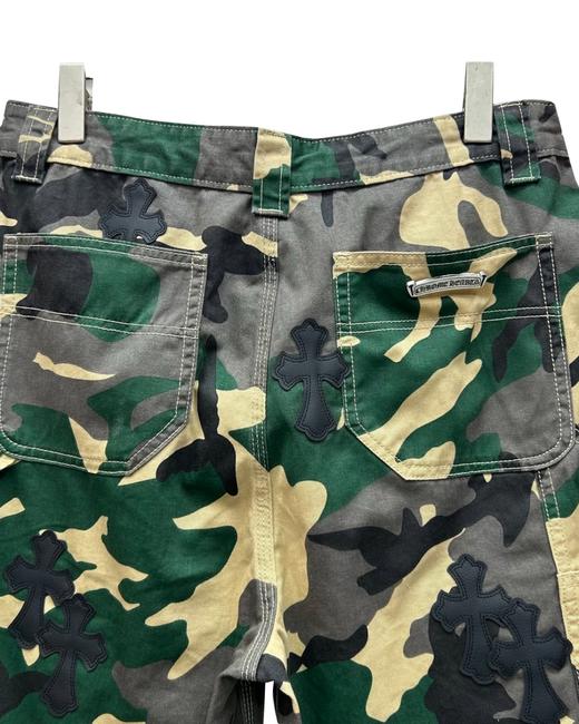 男款迷彩毛边短裤lv009 商品图2