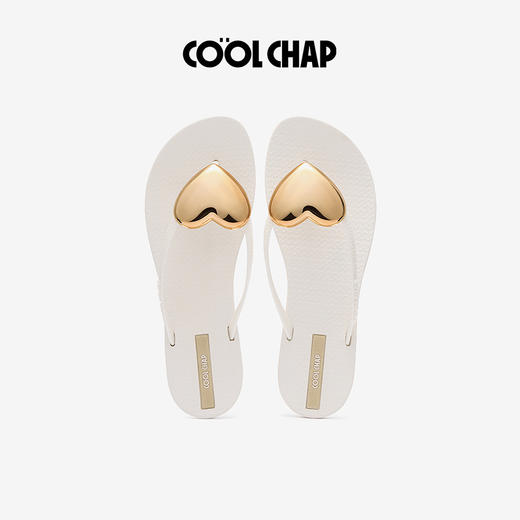 coolchap 嘭嘭爱心系列凉拖 商品图3