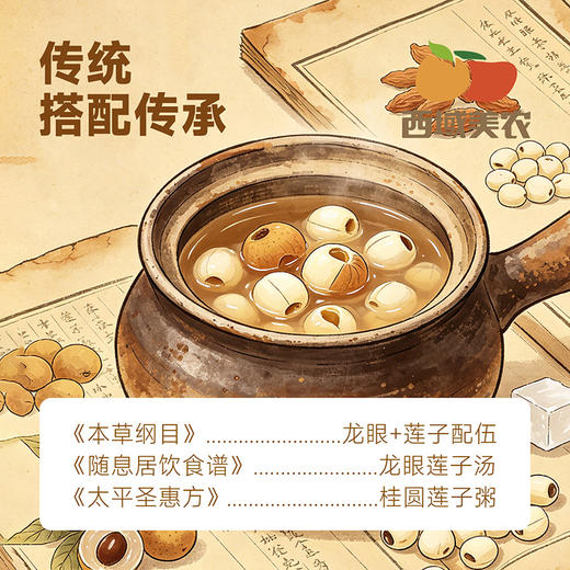 西域美农 桂圆抱莲子60g 商品图2