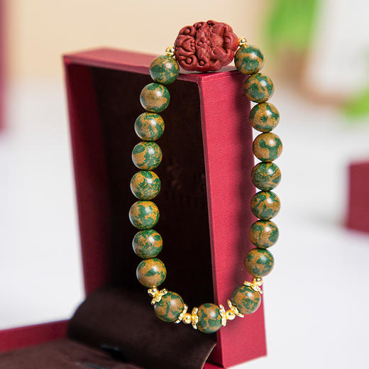 热卖！艾香舒络 合香珠手串！宫造 金缕含翠合香珠手串 “”随身艾灸师” 春夏适宜 商品图11