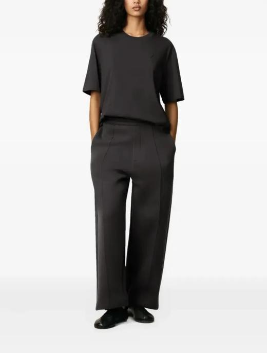 中性款宽松落肩棉质刺绣短袖T恤fe 商品图4