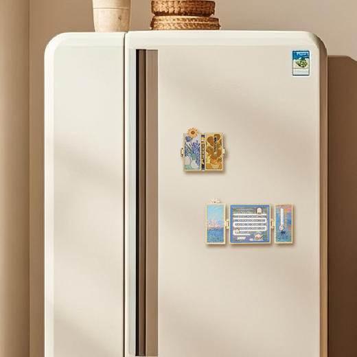 物兮物 致敬大师系列 梵高/莫奈滑动日历冰箱贴 商品图3