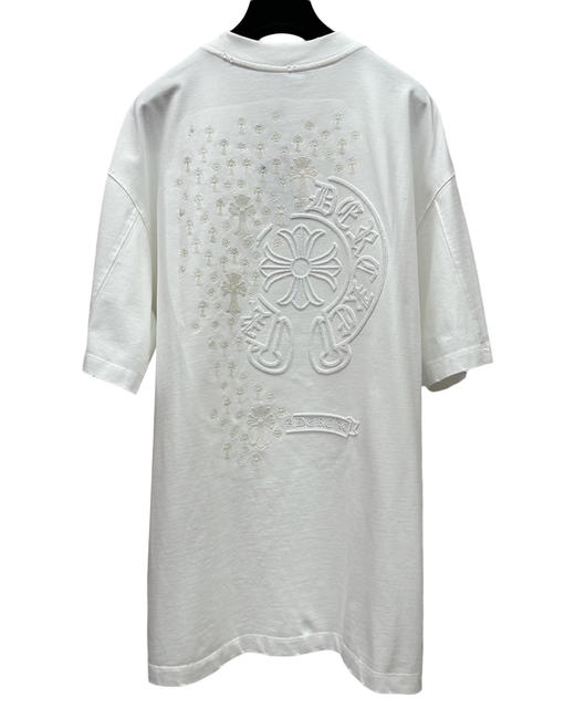 中性款破损立体刺绣短袖T恤ba009 商品图1