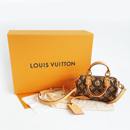 【全新】LV路易威登M27610老花130周年限定款Nano Speedy单肩包女士120426TJ04 商品图1