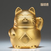 铜师傅《招财猫（真金鎏镀）》客厅桌面铜摆件 家居装饰工艺品 商品缩略图1