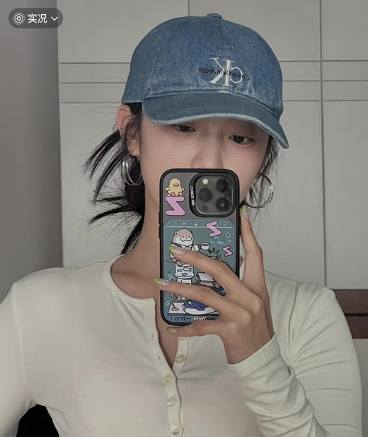 C%k情侣丹宁牛仔棒球帽032804 商品图5