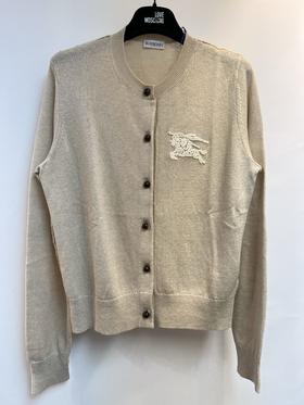 女款logo针织开衫zh007