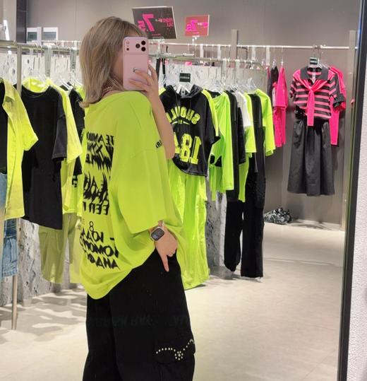 NC圆领后背大图短袖T恤60120（绿） 夏季 162011670321 商品图1