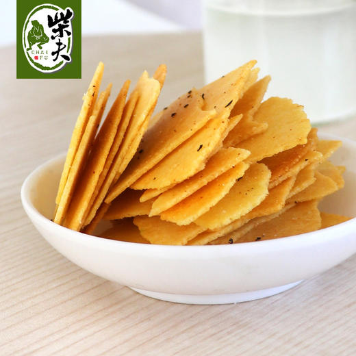 【玉米粗粮 片片好香脆】柴夫香辣梅干菜玉米脆片108g*3袋 商品图2