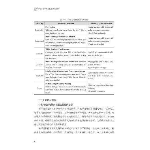 语言学与中小学英语拓展课程设计/浙江省普通高校"十三五"新形态教材/刘懿 著/浙江大学出版社 商品图4