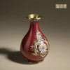 铜师傅《玉壶春(景泰蓝)》客厅紫铜花瓶摆件 家居装饰工艺礼品 商品缩略图3