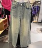 NC高腰直筒阔腿牛仔裤51228 夏季 008291552501 商品缩略图0
