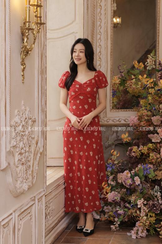 【门店同款】ENJOY夏季奶油野莓长裙 171146590 商品图1