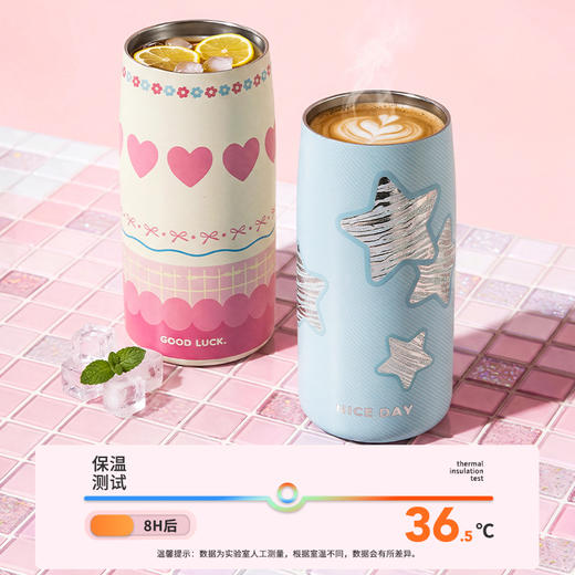 摩登主妇牛奶瓶保温杯2026新款女高颜值生日礼物吸管杯子便携水杯随手杯 商品图3