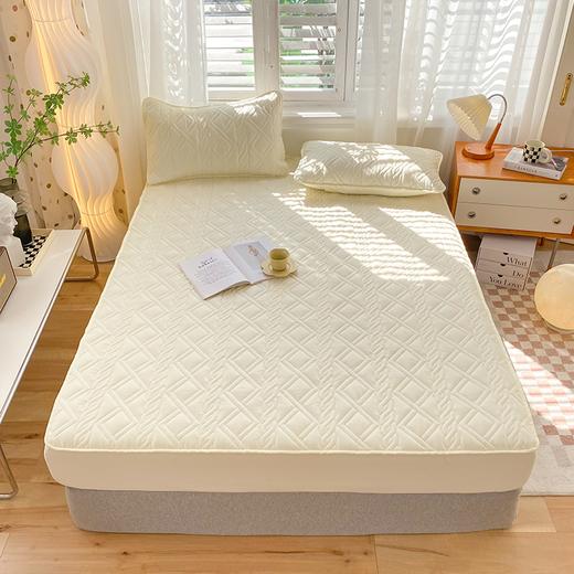 开诚 素色全棉防水大豆床笠 商品图0