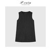 PanYiXiu/潘依绣【诠释优雅】极简美学纹理感圆领无袖背心连衣裙M9084 商品缩略图1