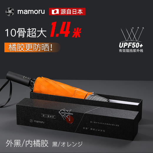 【Mamoru葵 自动反向伞】 超大折叠伞 抗风暴雨 高端 晴雨两用雨伞 商品图3