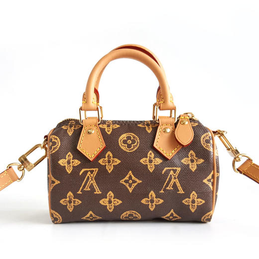 【全新】LV路易威登M27610老花130周年限定款Nano Speedy单肩包女士120426TJ04 商品图2