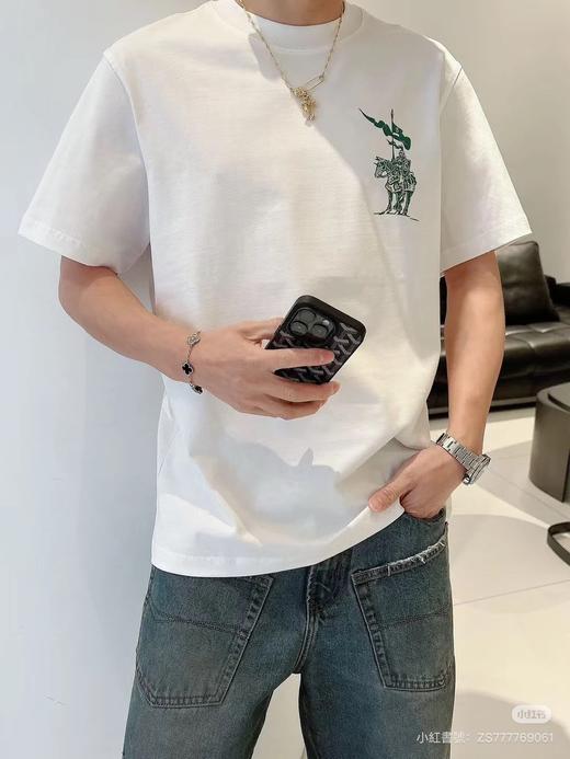 中性款logo印花短袖T恤ba007 商品图4