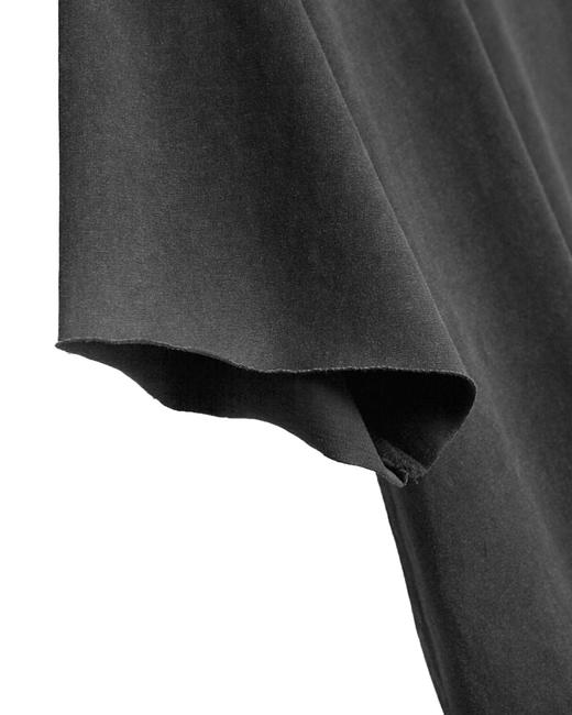 男款宽松落肩刺绣水洗短袖T恤hu002 商品图2