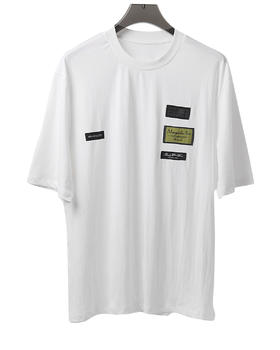 男款厚棉宽松短袖T恤ba016