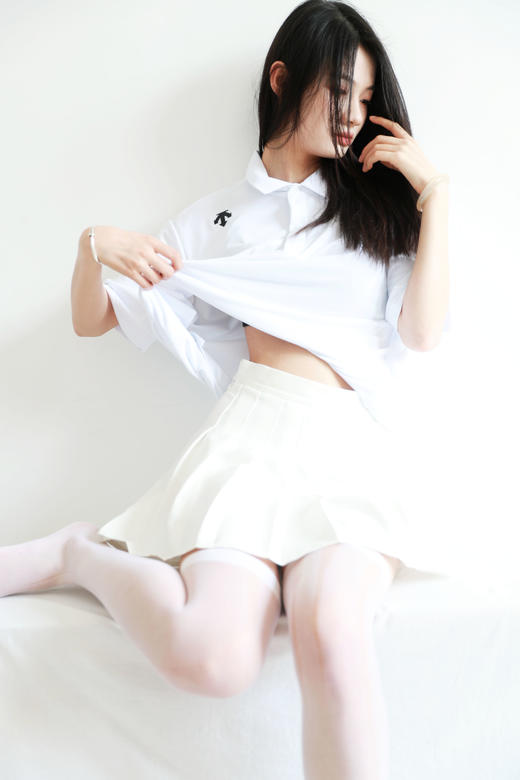 基础高尔夫polo，老钱风翻领。户外速干吸湿透气短袖poloE042058 商品图11