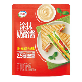 伊利100g阳光番茄味涂抹奶酪酱