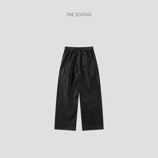 THESOONG|‘’莨绸裤‘’18姆米百年传承手工顺德莨绸香云纱长裤8658 商品图0