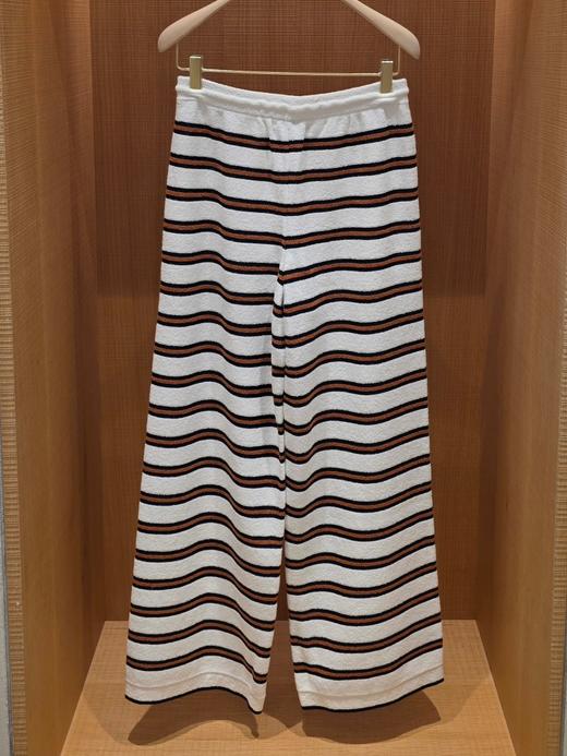 女款条纹抽绳长裤ba025 商品图1