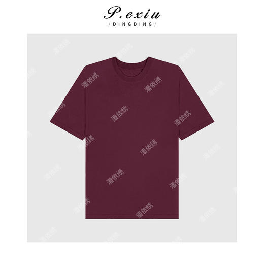 PanYiXiu/潘依绣【芭乐莓莓】天丝羊毛薄款柔软亲肤针织短袖上衣ZZ0891 商品图1