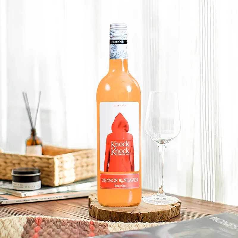 （清仓产品）2021年西班牙小红帽奥太郎香橙味，酒精度7度，整箱750ml*6瓶。特价处理