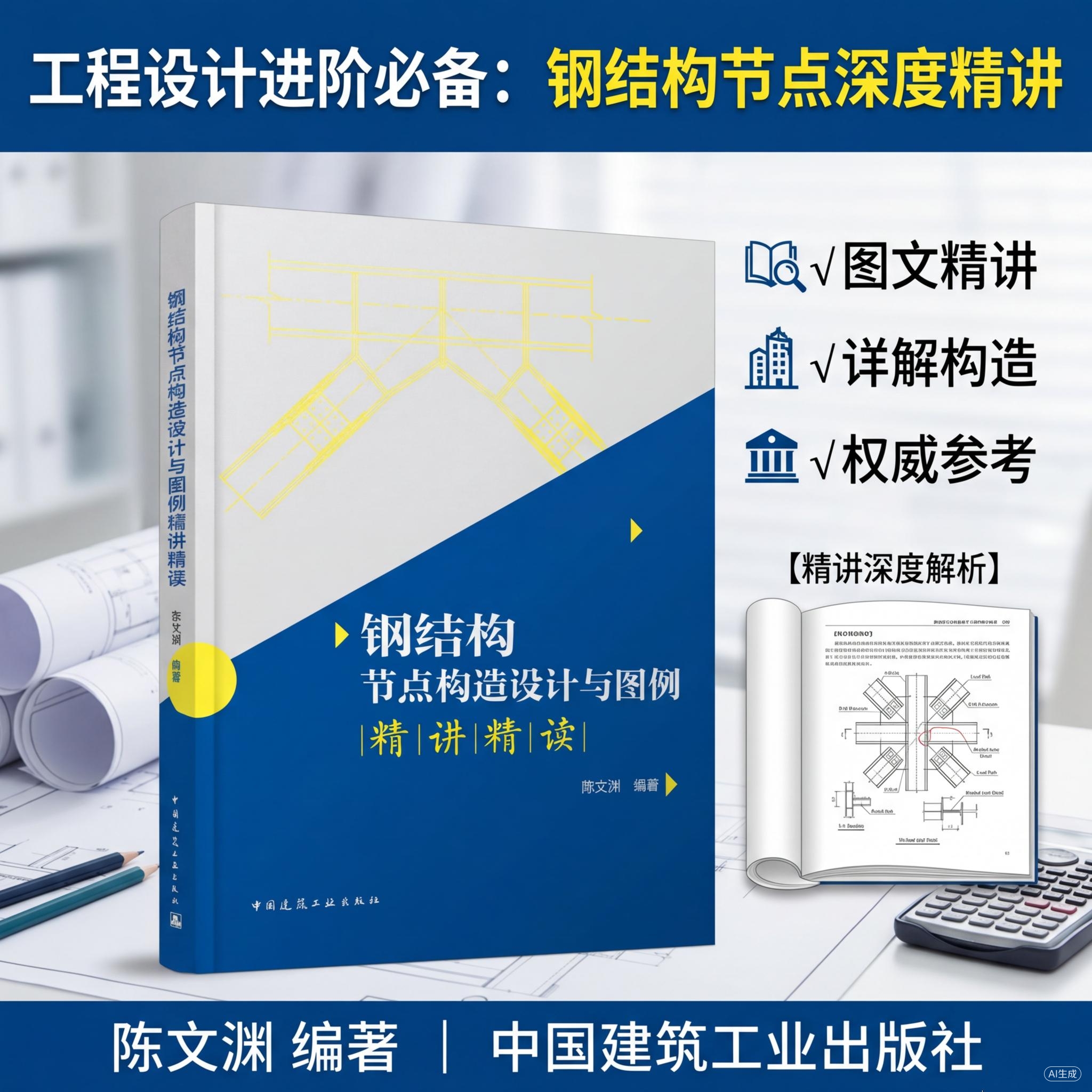 钢结构节点构造设计与图例精讲精读