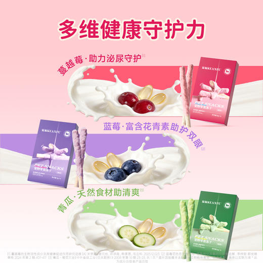 新品【冻干酸奶棒】猫狗通用 磨牙补营养 配料干净入口安心 鲜肉撞奶营养美味 花样喂食增添感情 多维健康守护力 商品图2