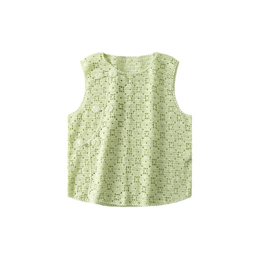 苏苏姐家玥遥背心手工DIY蕾丝线钩针毛线团自制材料包 商品图4