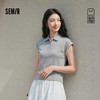 商场同款|森马POLO衫女夏季刺绣无袖抽绳2026新款小个子简约衣服 商品缩略图0