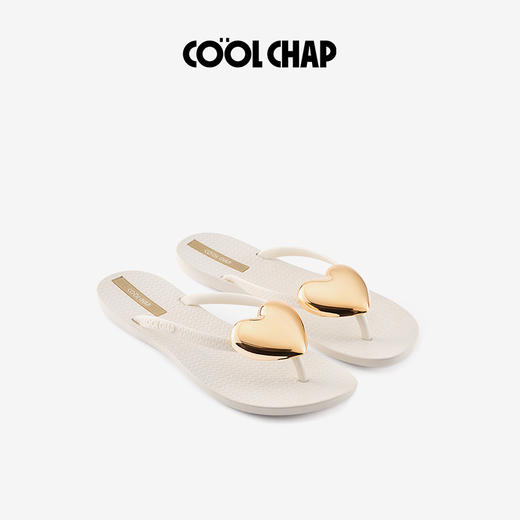 coolchap 嘭嘭爱心系列凉拖 商品图2