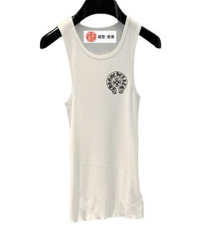 女款十字架印花背心ba009