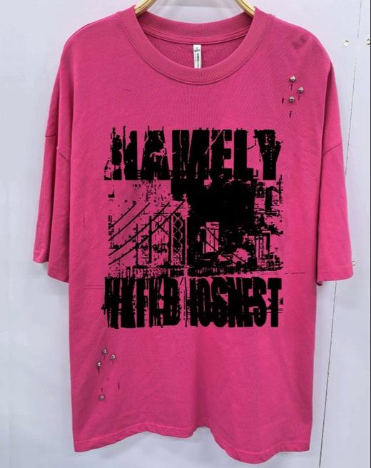 NC圆领印卡通图案短袖T恤60131（红） 夏季 162020500321 商品图1