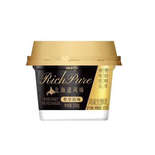 明治北海道原味发酵乳100g 商品图0