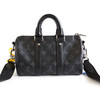 【95新】LV路易威登M46271黑武士黑老花keepall 25手提单肩包中性款100426HS31 商品缩略图3