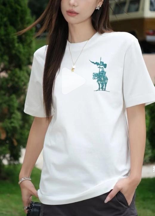 中性款logo印花短袖T恤ba007 商品图3