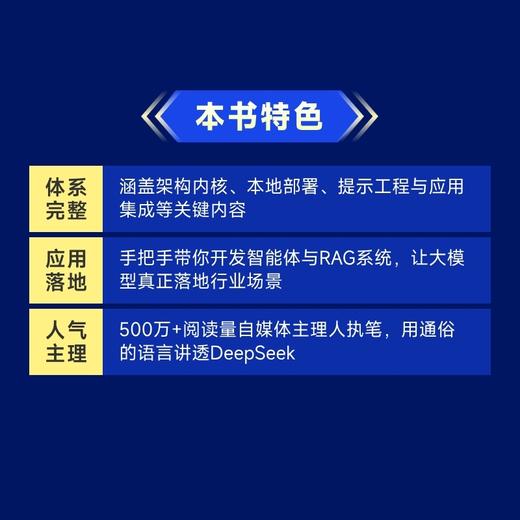 DeepSeek大模型应用开发:从提示工程到智能体实践 商品图1