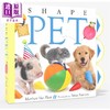 【中商原版】马修范韦特启蒙操作书 看宠物学形状 Matthew Van Fleet Shape Pet 英文原版 纸板书 幼儿早教认知 进口亲子童书 商品缩略图1