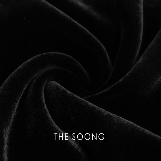 THESOONG|"流光溢彩"100%桑蚕丝重磅丝绒中腰阔腿裤8687 商品图2