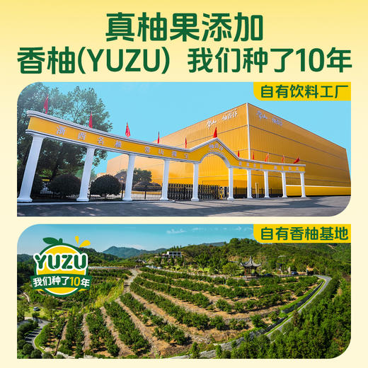 【热销爆款】柚香谷宋柚汁1kg*6瓶胡柚香柚复合果汁饮料大瓶 商品图2