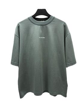 中性款宽松印花纯棉短袖T恤lv001