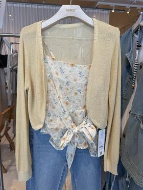 【门店同款】ENJOY夏季奶黄碎花两件套 171543616