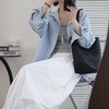 【超模君严选】叶未语·秋波蓝棉衬衫，奶里奶气的蓝色，干净清爽好搭配，夏日绝美衬衫 商品缩略图2