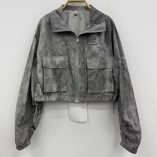 NC立领双大口袋抽摆风衣外套51225（灰）春季161012030321 商品图2